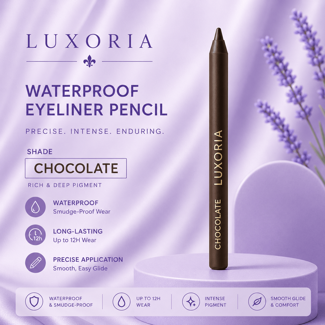 Luxoria® Waterproof Eyeliner Pencil