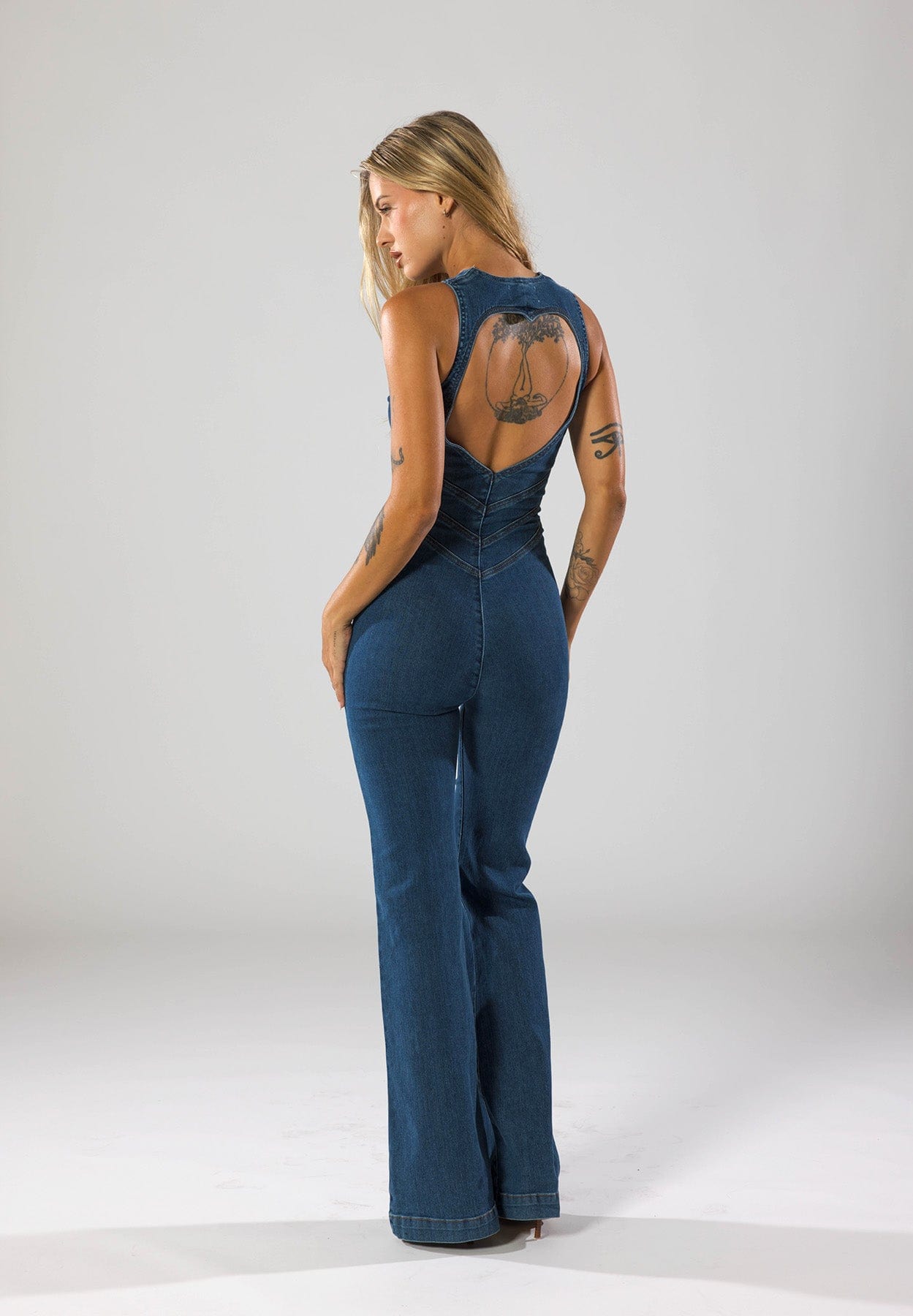 Luxoria® Denim Starlet Romper