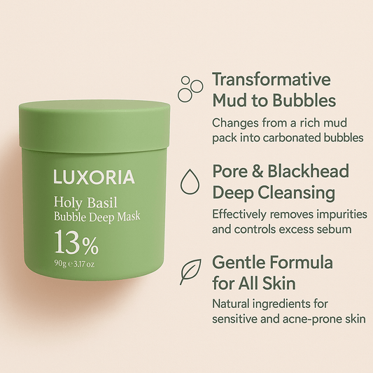 Luxoria® Holy Basil Bubble Mask