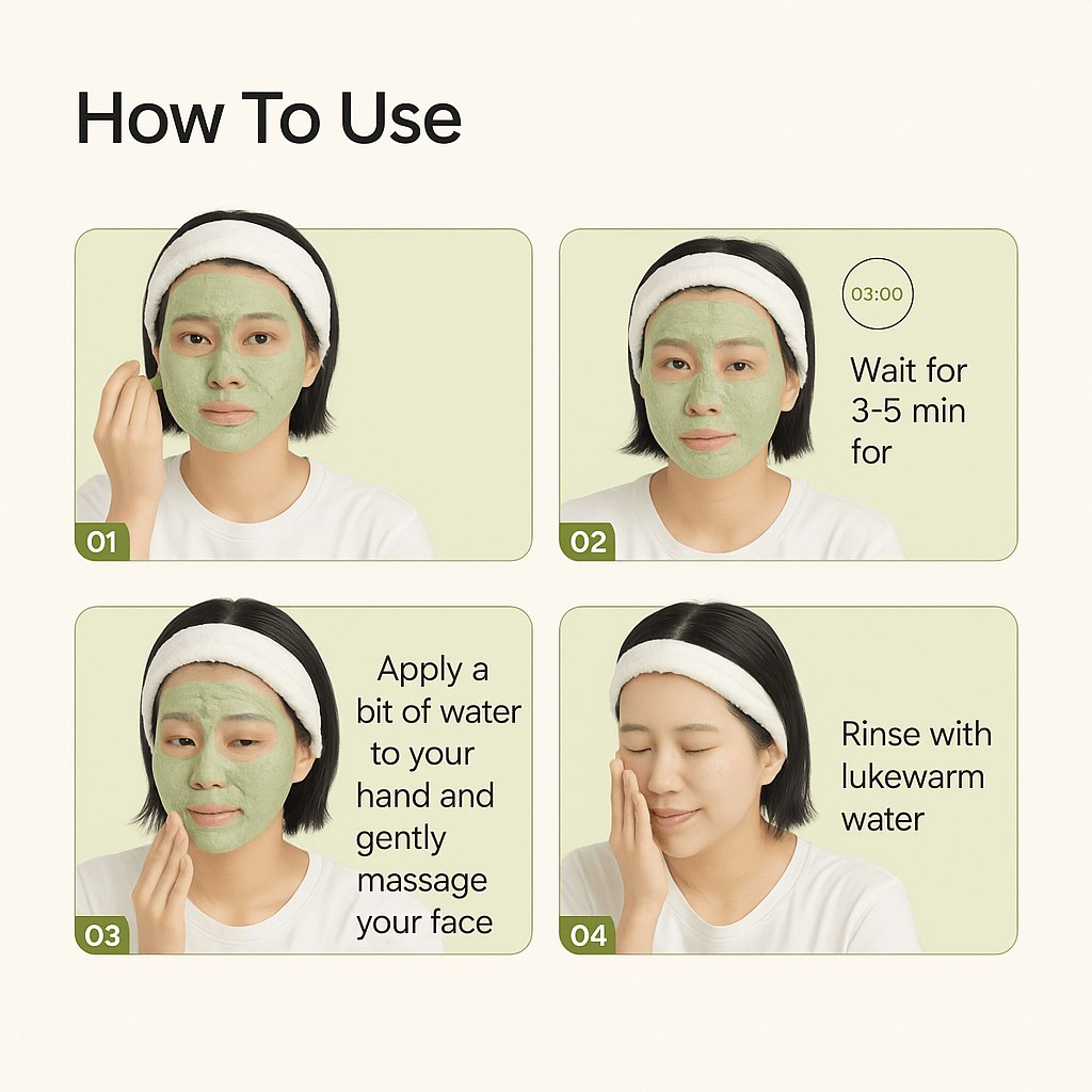 Luxoria® Holy Basil Bubble Mask