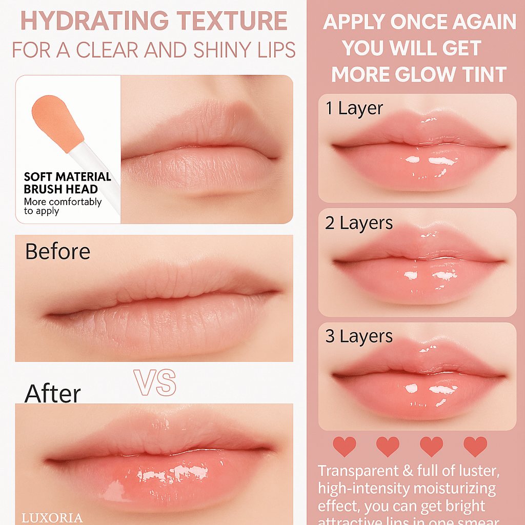 Luxoria® Glossy Girl Plumping Lip Gloss