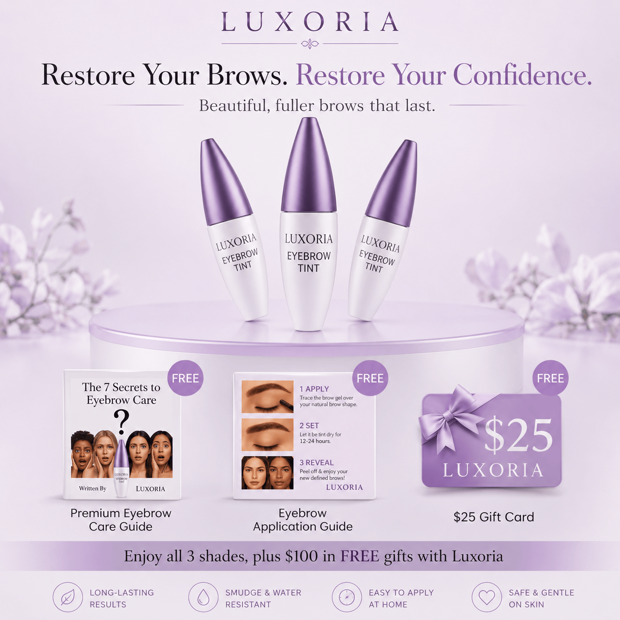 Luxoria® Peel Off Eyebrow Tint