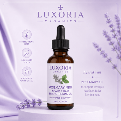 Luxoria® Rosemary Mint Scalp & Hair Strengthening Oil