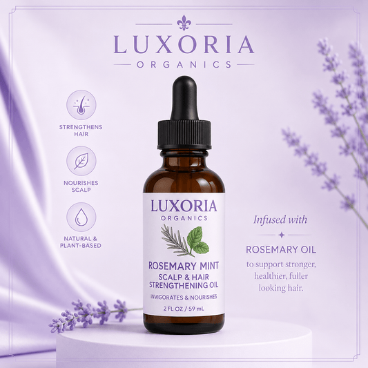 Luxoria® Rosemary Mint Scalp & Hair Strengthening Oil
