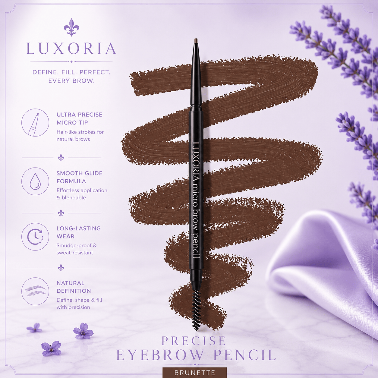 Luxoria® Precise Eyebrow Pencil