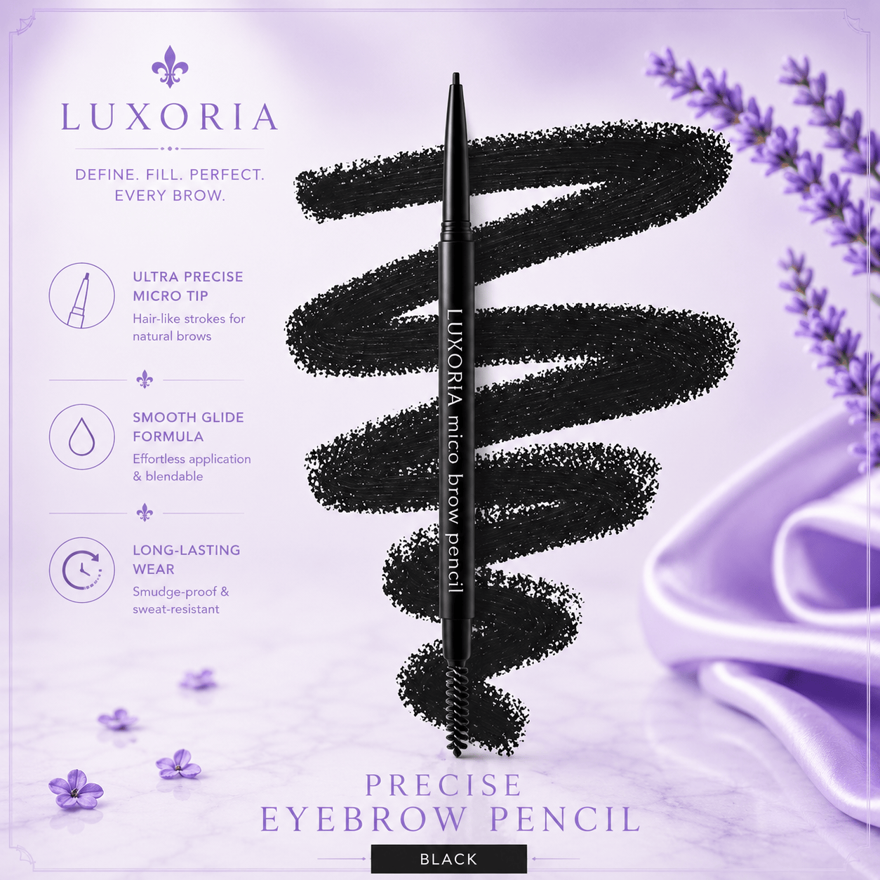 Luxoria® Precise Eyebrow Pencil