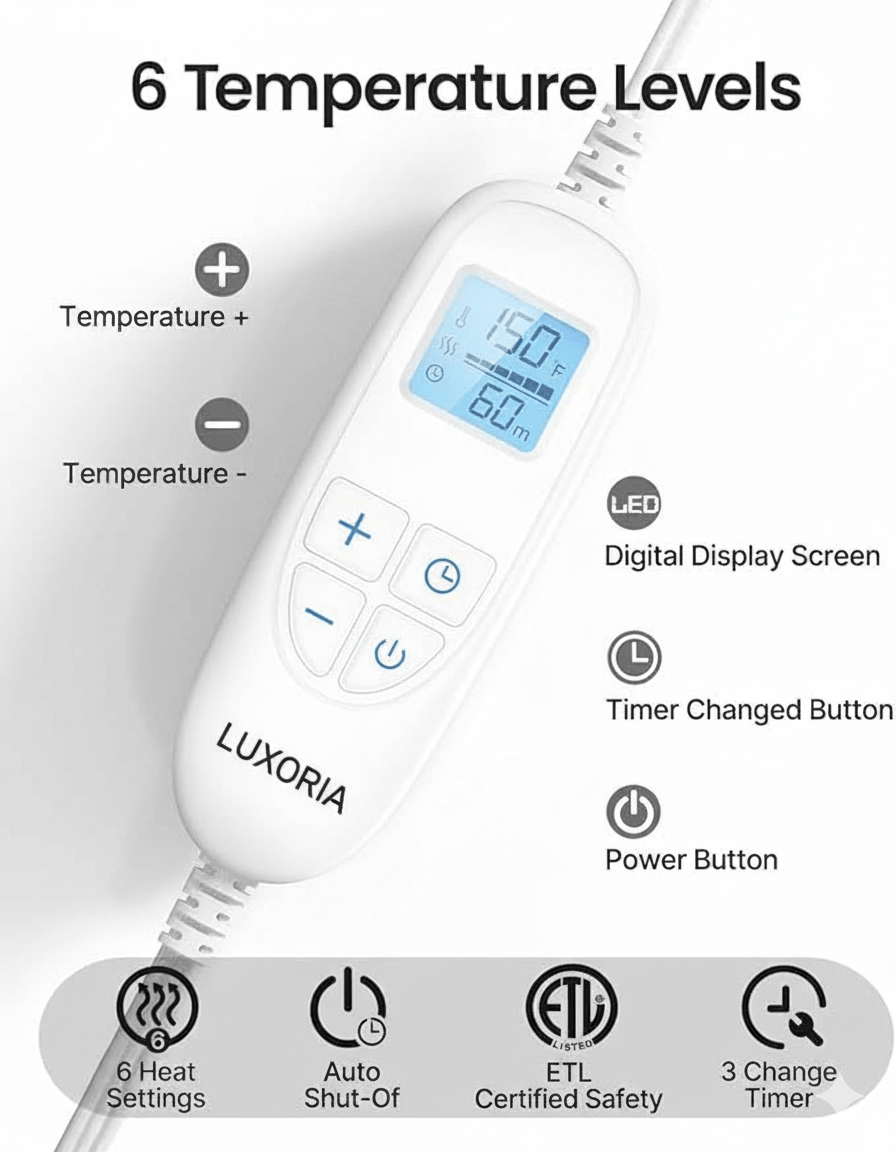 Luxoria® Relief Robe Heating Pad