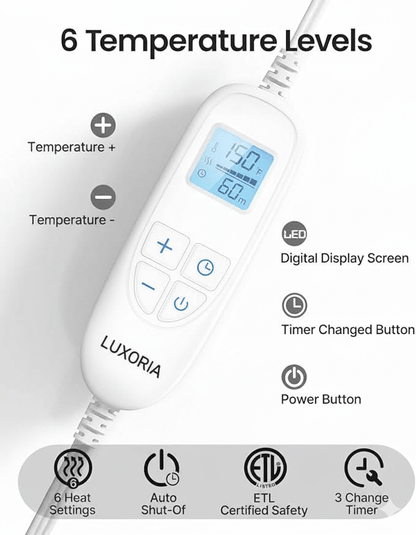Luxoria® Relief Robe Heating Pad