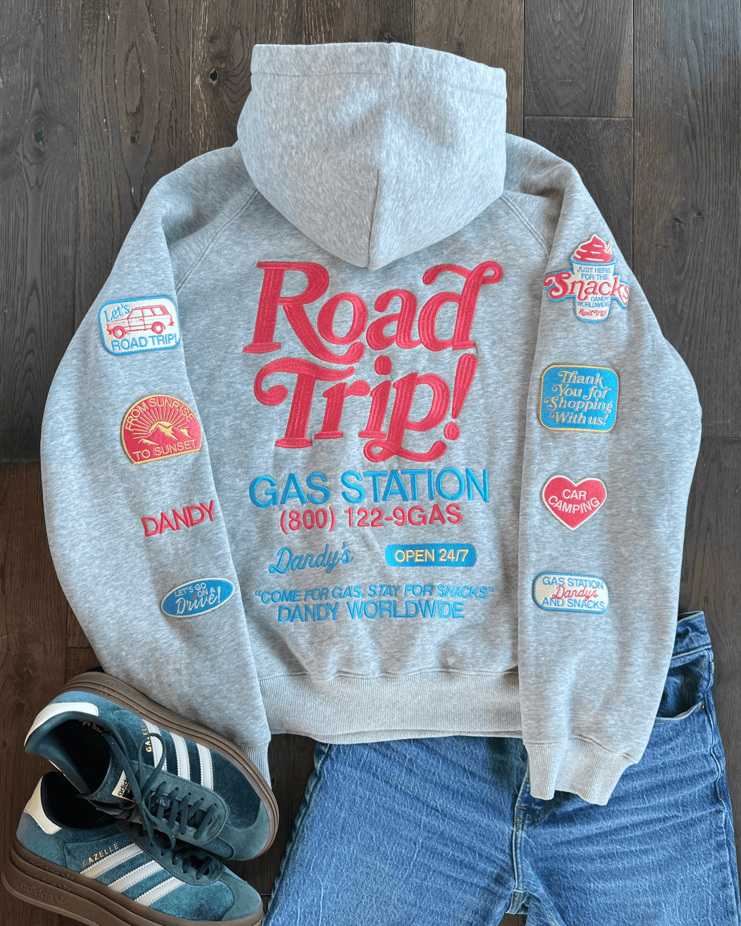 Luxoria® Oversized Road Trip Hoodie
