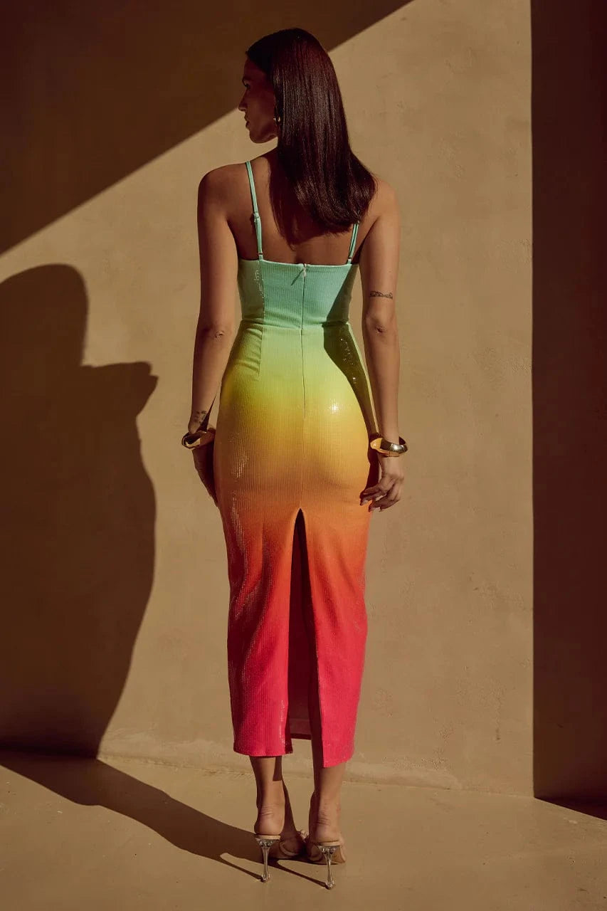 Luxoria® Sunset World Mini Dress