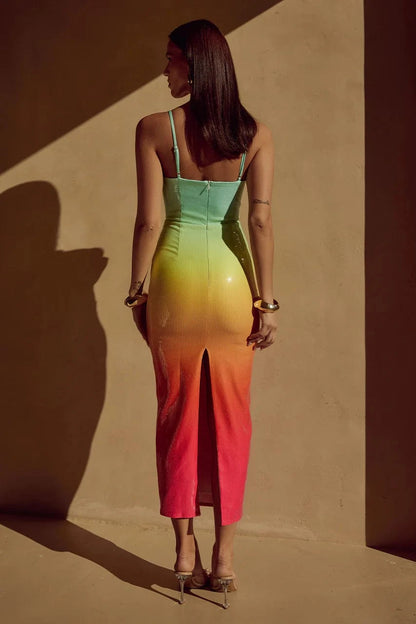 Luxoria® Sunset World Mini Dress