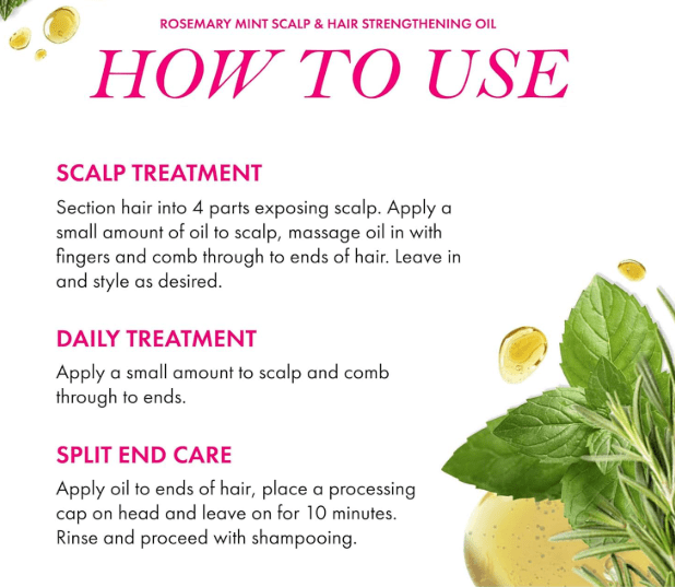 Luxoria® Rosemary Mint Scalp & Hair Strengthening Oil