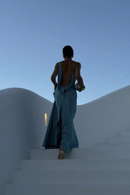 Luxoria® Alina Satin Slip Dress