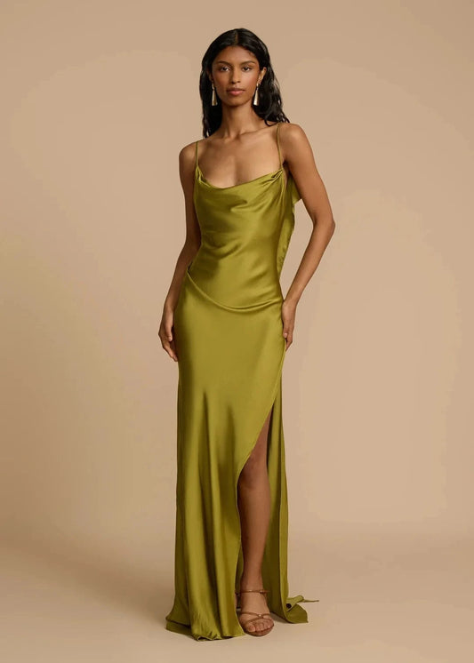 Luxoria® Alina Satin Slip Dress